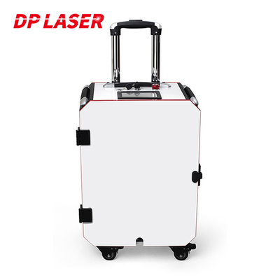 Handheld 100Watt Fiber Laser Cleaning Machine Trolley Case Rust Removal 30 KG